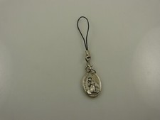 St. Saint Bernadette medal Our Lady of Lourdes cell phone charm r purse charm