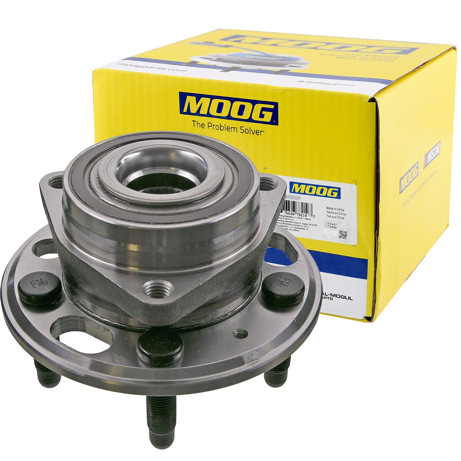 MOOG Front Wheel Bearing Hub for Buick Lacrosse Chevy Impala Equinox GMC 5-Lug