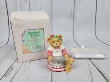 Cherished Teddies 141186 Amanda "Here's Some Cheer To Last The Year" Cookies 