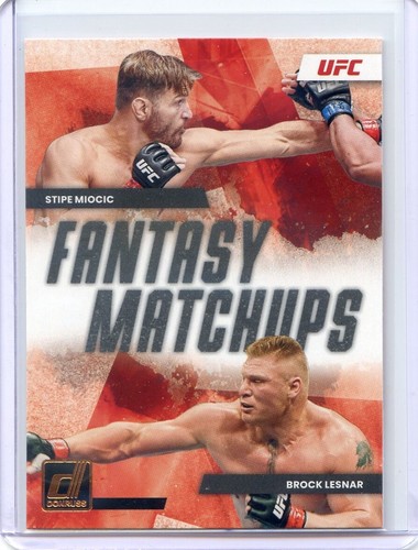 Alex Pereira [Orange Laser] #209 2023 Panini Donruss UFC card