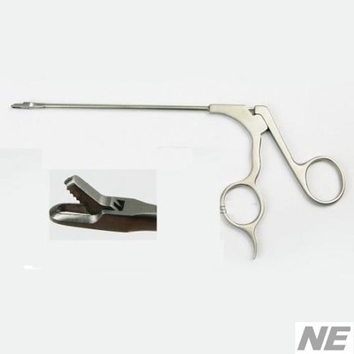 2 Pcs SS Reusable Straight Arthroscopy Punch Forceps Cutting 2.5mm x 135mm Inst