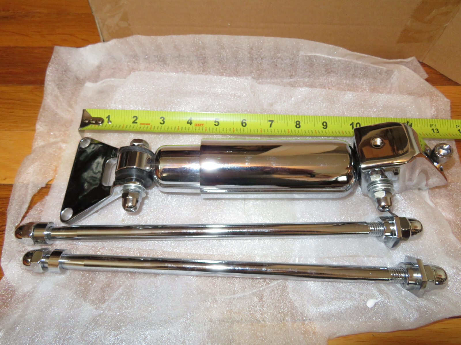 NEW DNA CHROME SPRINGER FRONT END FORK SHOCK ABSORBER KIT BOBBER