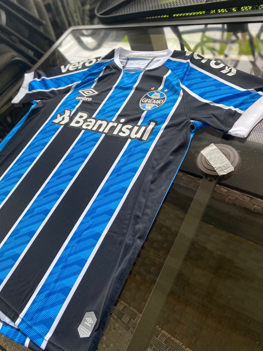 UMBRO GREMIO DO PORTO ALEGRE HOME JERSEY Black 20/21 SIZE UMBRO GREMIO DO PORTO ALEGRE HOME JERSEY Black 20/21 SIZE