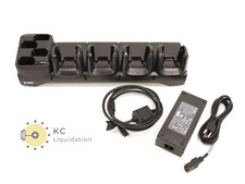 Zebra MC33 4 Slot Battery Charger CRD-MC33-4SC4BC-01 w/ Power Supply