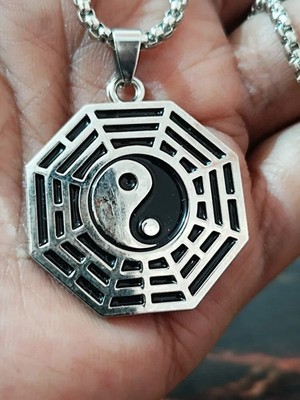 Mind Reading Yin Yang Pendant: Psychic Power Amulet f ship