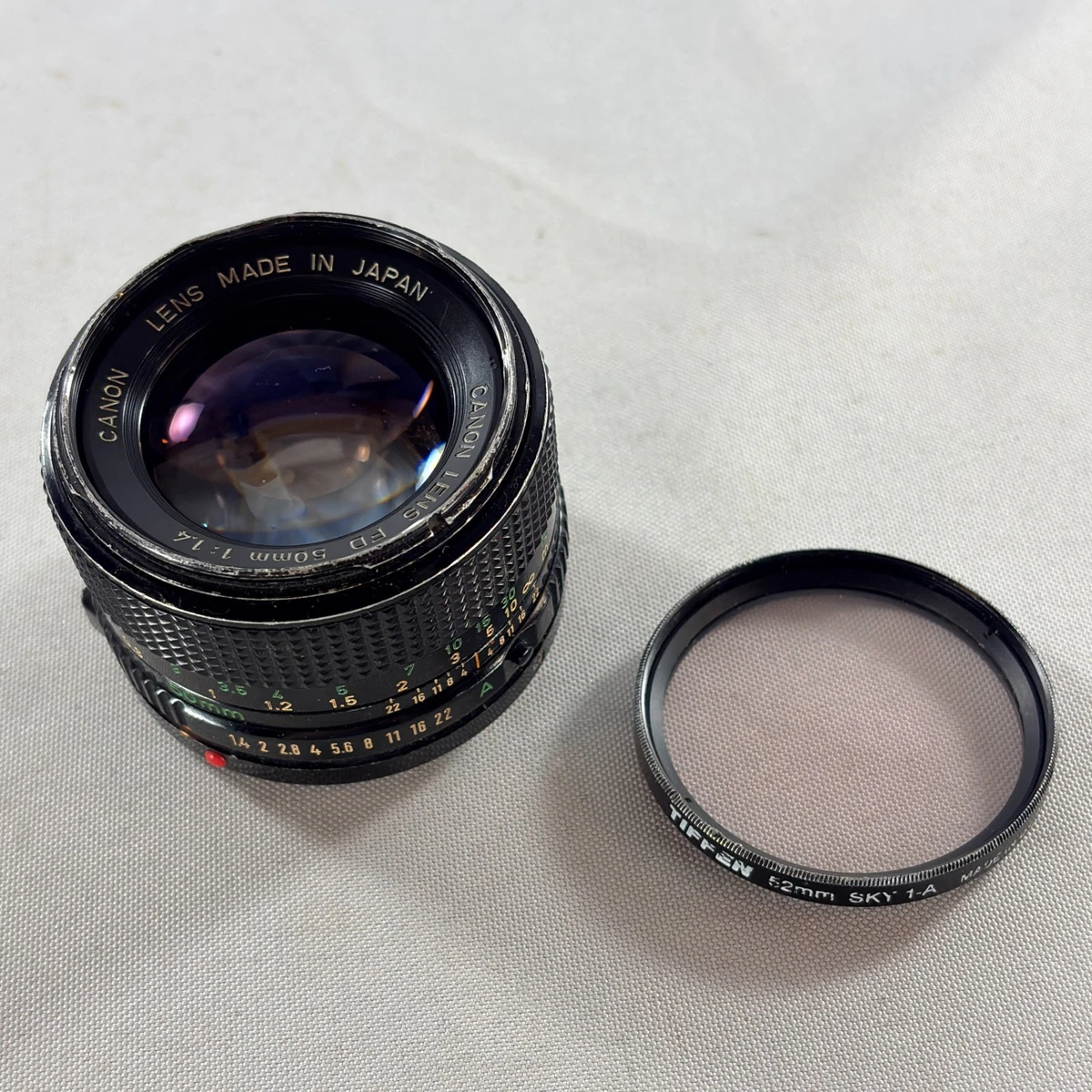 Canon FD 50mm f/1.4 Camera Lenses for sale | eBay
