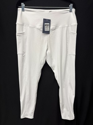 Don't Ache for a Better Body Women's white leggings. 2XL  STYLE SKOL8-5 B31