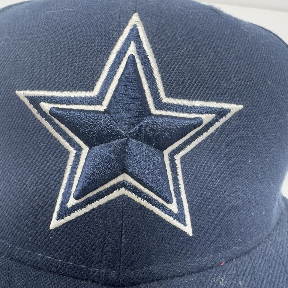 Мужская кепка на резинке Dallas Cowboys New Era 59FIF 7 1/8 на полевых боковых линиях NFL - Изображение 4 из 4