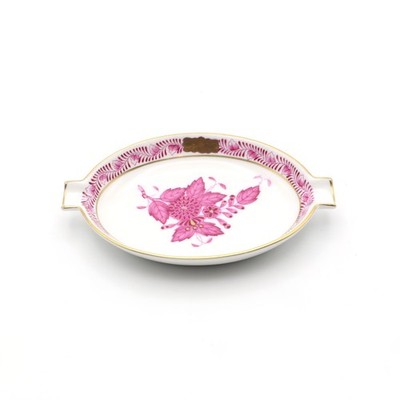 Herend Apponyi Purpur Ash Tray - Chinese Boquet Trinket Tray - Vintage Porcelain