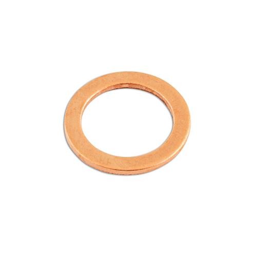 Connect Copper Sealing Washer M10 x 14 x 1.0mm 100pc 31830