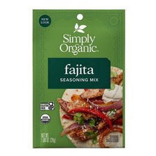 Mélange D'Épices Pour Fajitas Bio 1 Oz Par Simply Organic