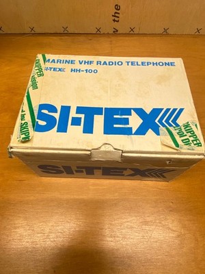 Si-Tex HH-100 Hand Held VHF-FM Marine Radiotelephone
