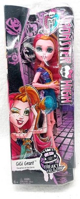 Monster High Gigi Grant Freaky Field Trip doll new daughter of Genie