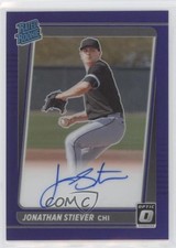 2021 Panini Donruss Optic Purple Prizm 82/150 Jonathan Stiever #RRS-JS Auto 0i8b