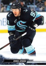 Daniel Sprong 2022-23 Upper Deck #152 Seattle Kraken