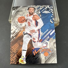 Jalen Brunson Topps Chrome Go Time #GT-12 2025-26 New York Knicks Insert
