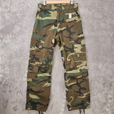 Rothco Woodland Camo BDU Cargo Pants Men s Small Regular Tactical Military