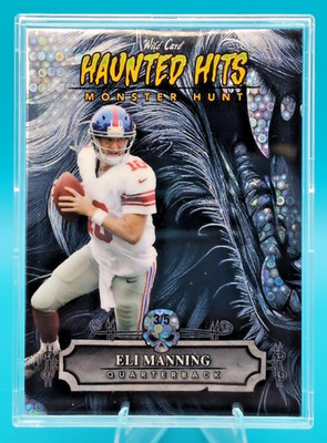2024 Wild Card Haunted Hits Monster Hunt Eli Manning 3/5 Werewolf Giants HHWW-EM