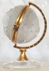 Swarovski 1997 Crystal Memories Secrets Globe Clock Retired MIB #210826 — photo 3