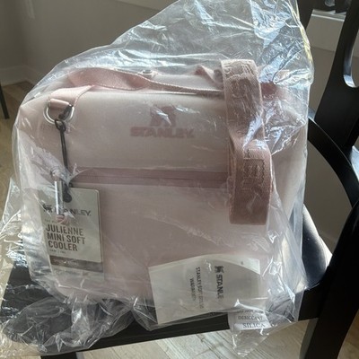 Stanley Julienne Mini Soft-Sided Cooler Pink Portable with Shoulder Strap