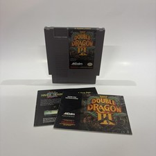Double Dragon III Nintendo NES With Sleeve And Manual
