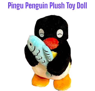 Pingu Penguin Plush Toy Doll Anime Pingu Family Stuffed Animal Cartoon Doll Gift