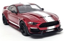 GTSpirit 1/18 - Shelby Mustang Super Snake Coupe Red 2022 Resin Scale Model Car