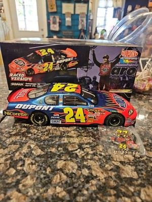 Motorsports Authentics Jeff Gordon #24 Dupont 2007 Talladega Win 1/24 W/ Pin