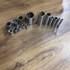 Mixed Lot Of S-k Sockets Lot Of 15