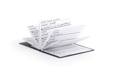 Kikkerland Password Keeper NB01 ,Red, Wallet sized 1 Count Pack of 1 , Red
