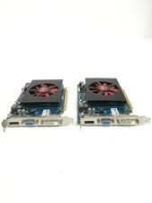Lot of 2 AMD Radeon C333 High Profile Graphics Cards VGA DVI DP WORKS FREE SHIP