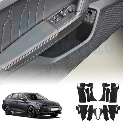 For SEAT Leon Cupra Leon Cupra Formentor 2020-UP Car Door Map Pockets Stickers