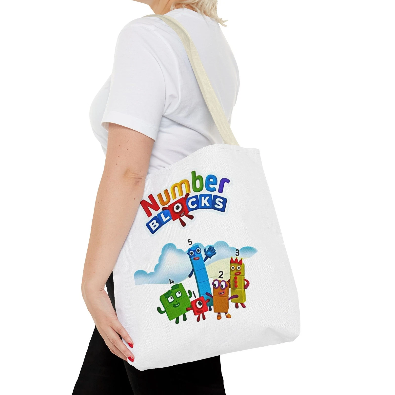 Number Blocks Tote Bag for Kids