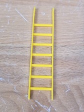 Vintage Marx WWII Navarone Mountain Playset 7-Rung Plastic Yellow Ladder - Rare
