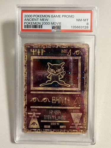 PSA 8 Ancient Mew Holo 2000 Pokemon Movie Promo NM-MT VINTAGE WOTC