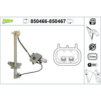 Valeo 850466 Fensterheber FüR Volvo S40 V40 645 644