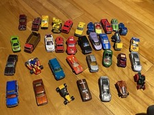 Lot of 36 Hot Wheels Matchbox Majorette Basic Diecast Assortment Cars Vintage