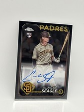 2024 Topps Chrome - Rookie Autographs Chandler Seagle #RA-CHS