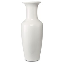 Kaiser Porzellan Bodenvase Barock rund H. 68cm weiß Goebel