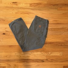 Carhartt Mens Pant Dungaree Fit B11 M0S Green...