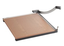X-Acto 26624 24" Square 20 Sheet Commercial Guillotine Paper Trimmer Wood Base