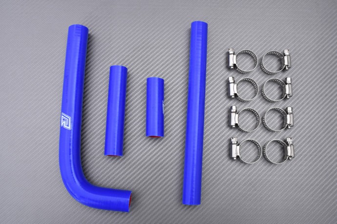 Durites radiateur Yamaha YZ426F bleu haute résistance thermique 2000-2002