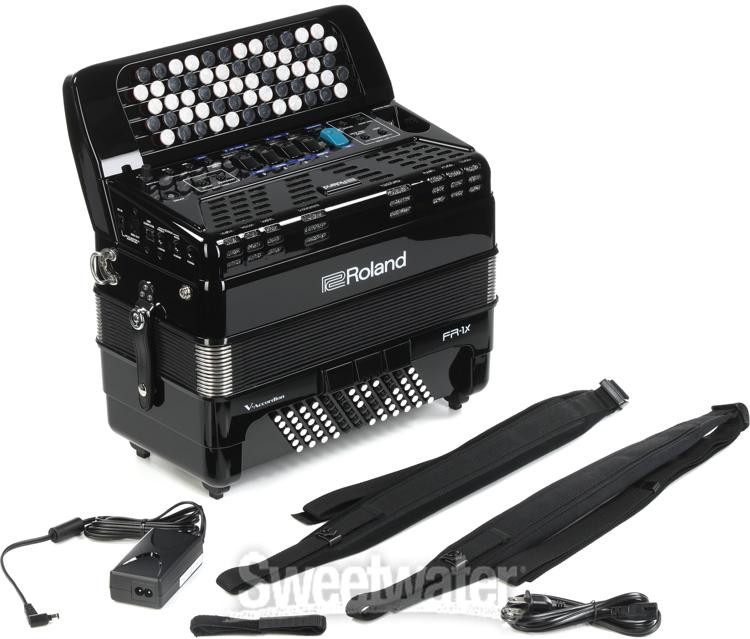 Roland FR-1xb Button-type V-Accordion - Black