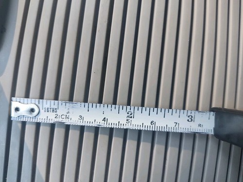 VTG. CONTINENTAL JETFREIGHT TREASURE CHEST 747 Tape Measure - Airlines 68" AS IS - Picture 6 of 9
