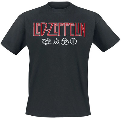 Live Nation T-Shirt Herren Logo & Symbols schwarz