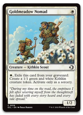 #ad #ad Goldmeadow Nomad #18 NM ECL Magic MTG $3.79