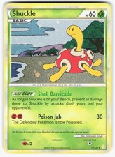 Shuckle Holo Rare HeartGold SoulSilver 11/123 MP on eBay