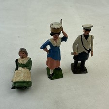 Vintage Britains Painted Diecast Metal Figures