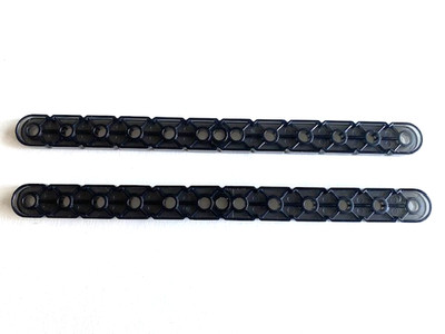 VEX Robotics Parts: 1/2'' x 6'' Pin Connector Work Panels - 2 Pieces