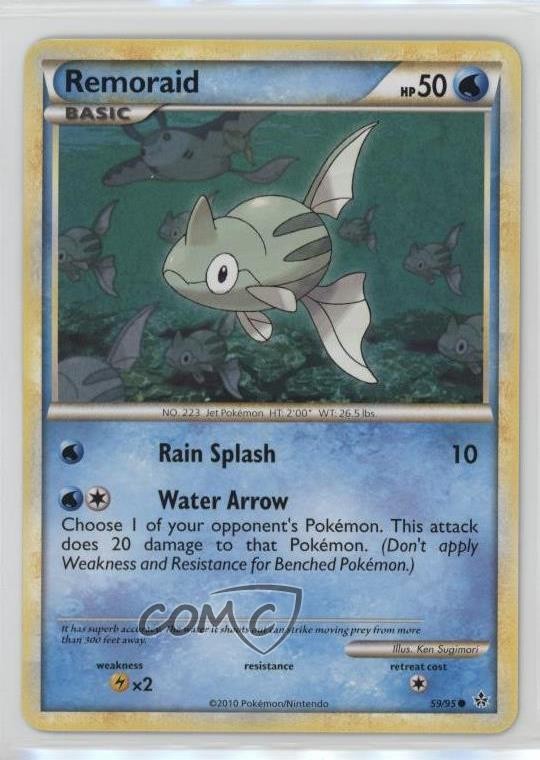 Remoraid Pokémon HeartGold & SoulSilver Unleashed #59 2010